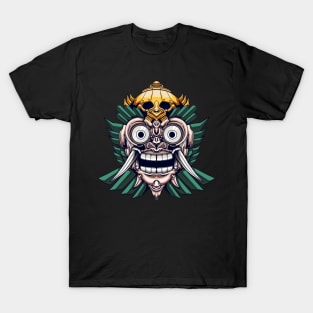 mecha barong face robot illustration T-Shirt